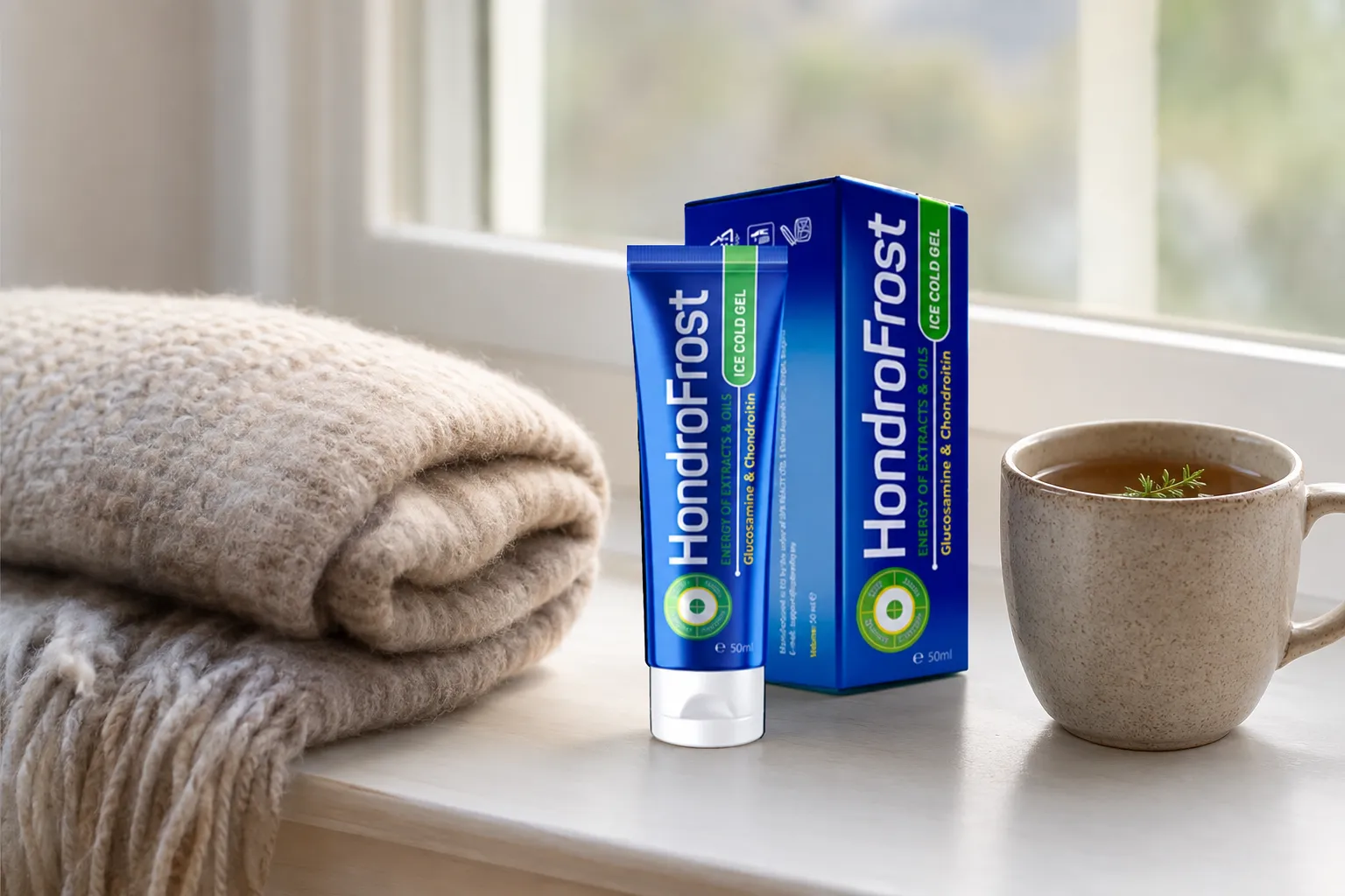 Hondrofrost — Verpackung im Alltag